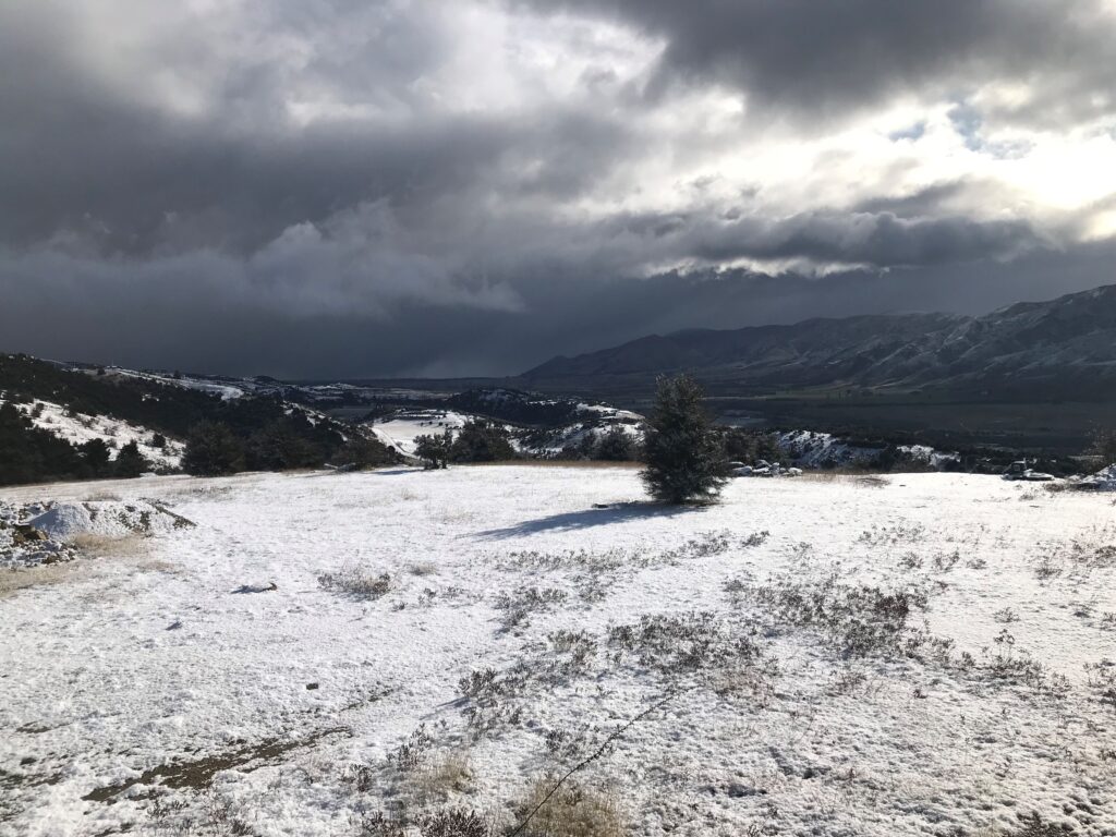 Winter view from Matagouri Lodge 2024 Winter view from Matagouri Lodge 20242024